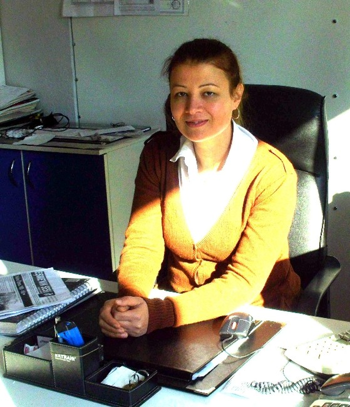 Eşme\'de Kadın Muhtar Adayı Projelerini Anlattı