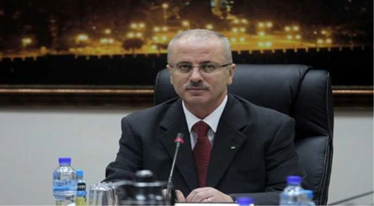 Filistin Başbakanı Hamdallah\'tan Gazze\'ye Destek Talebi