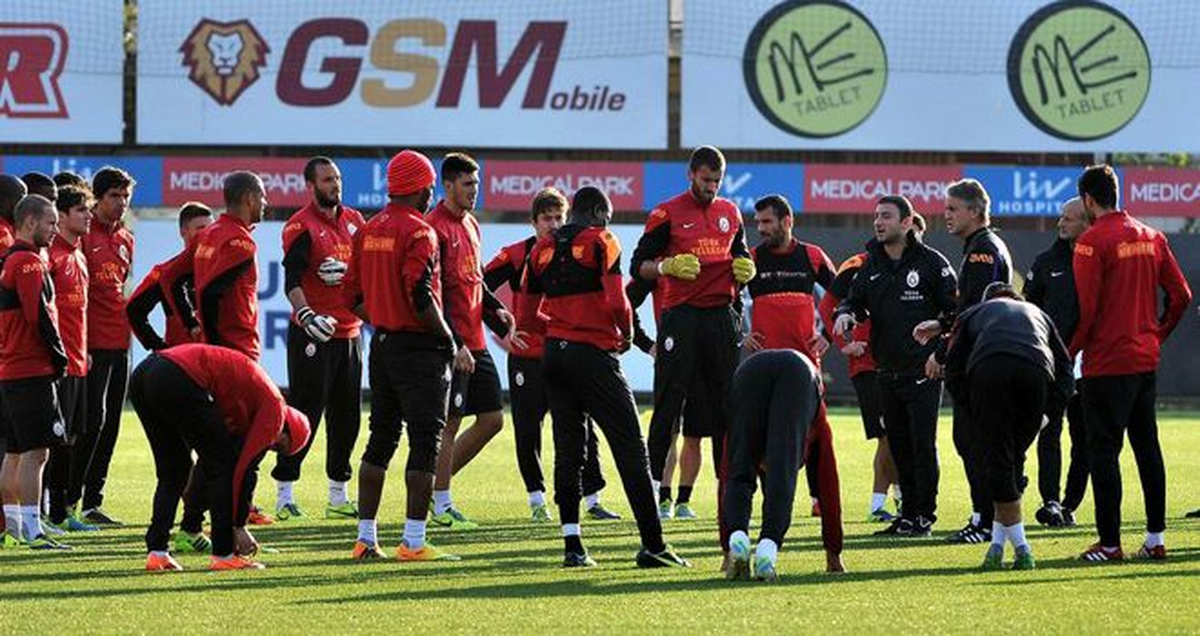 Galatasaray, Sivasspor Maçının Hazırlıklarını Sürdürdü