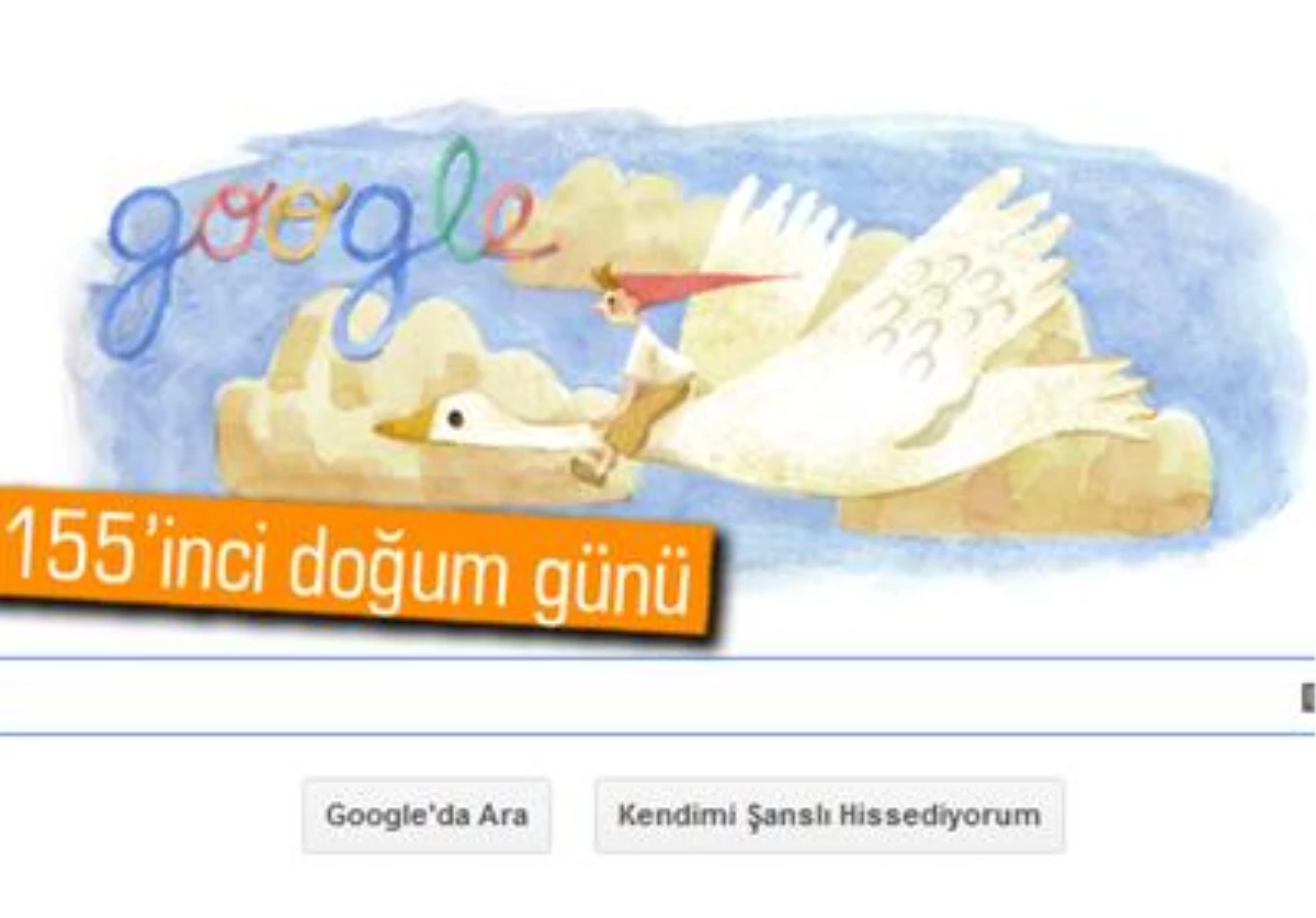 Google, Selma Lagerlöf\'u Unutmadı
