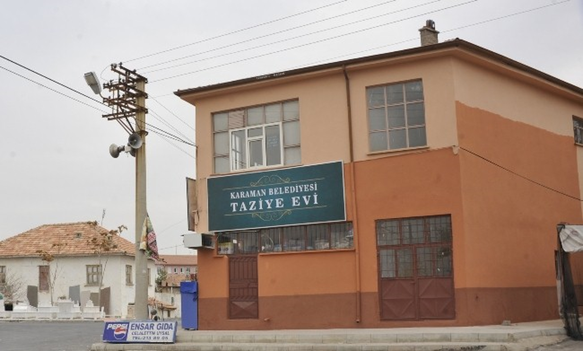 Karaman Belediyesi Taziye Evini Hizmete Açıyor