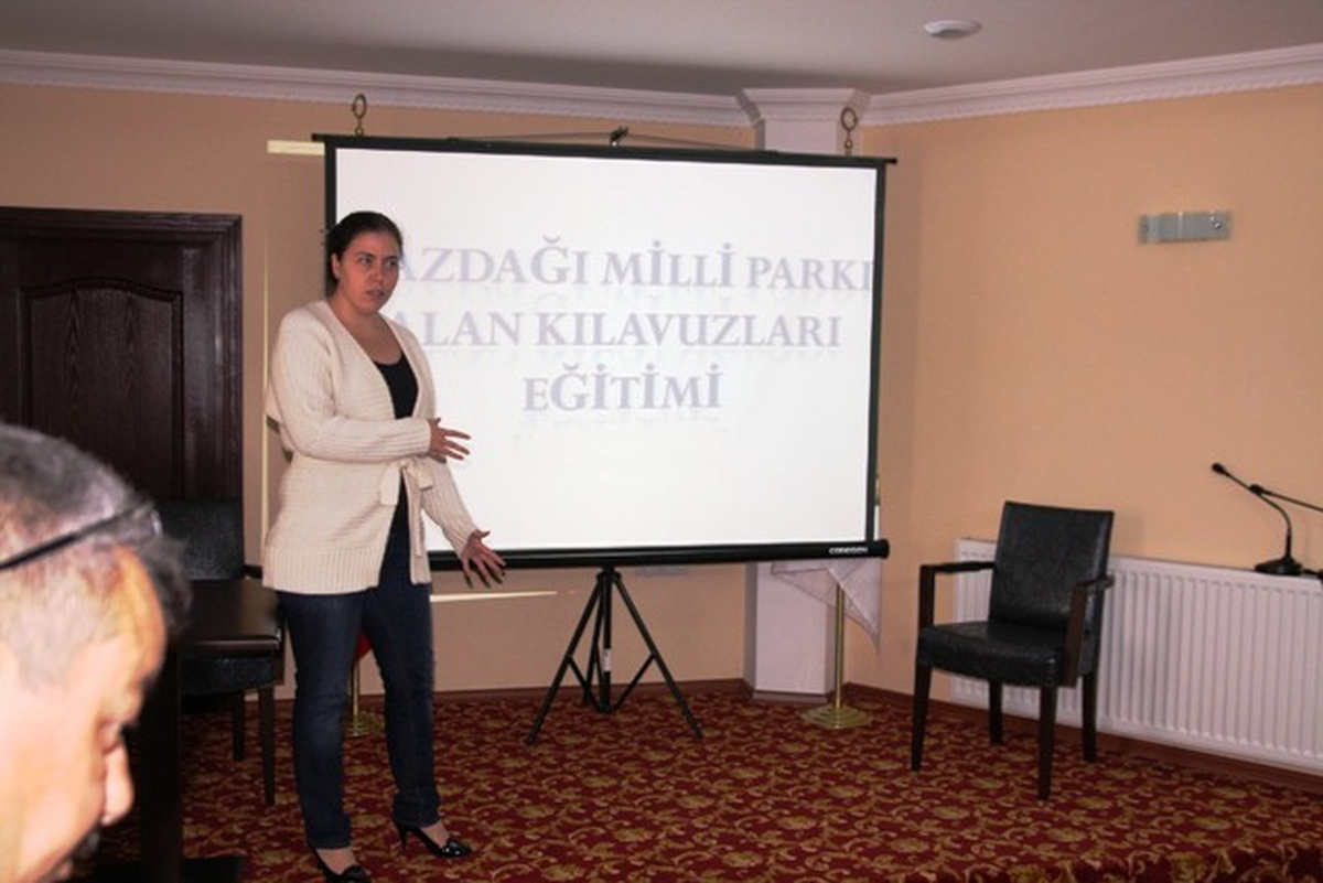 Kazdağları Alan Kılavuzları\'na Hizmet İçi Eğitim