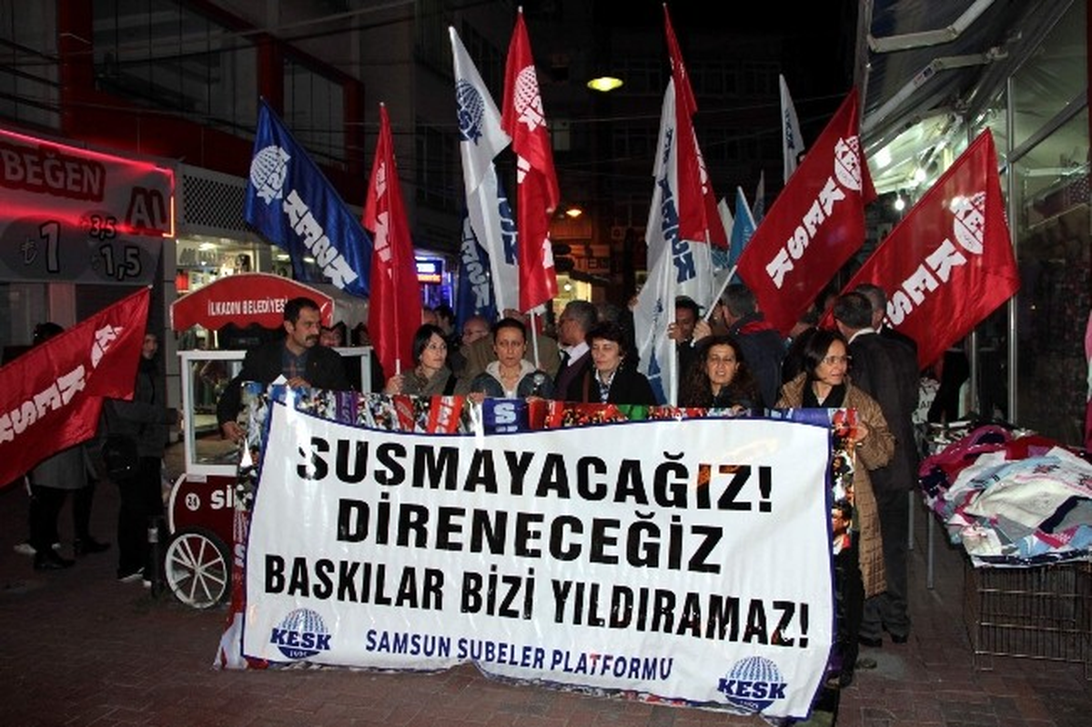 Kesk\'ten \'Tutuklu\' Eylemi