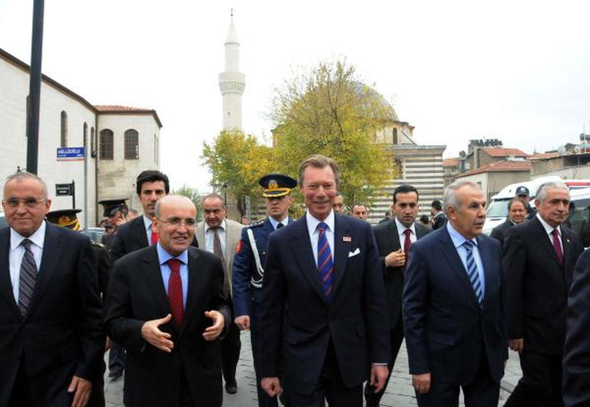 Lüksemburg Büyük Dükü Henri Gaziantep\'te