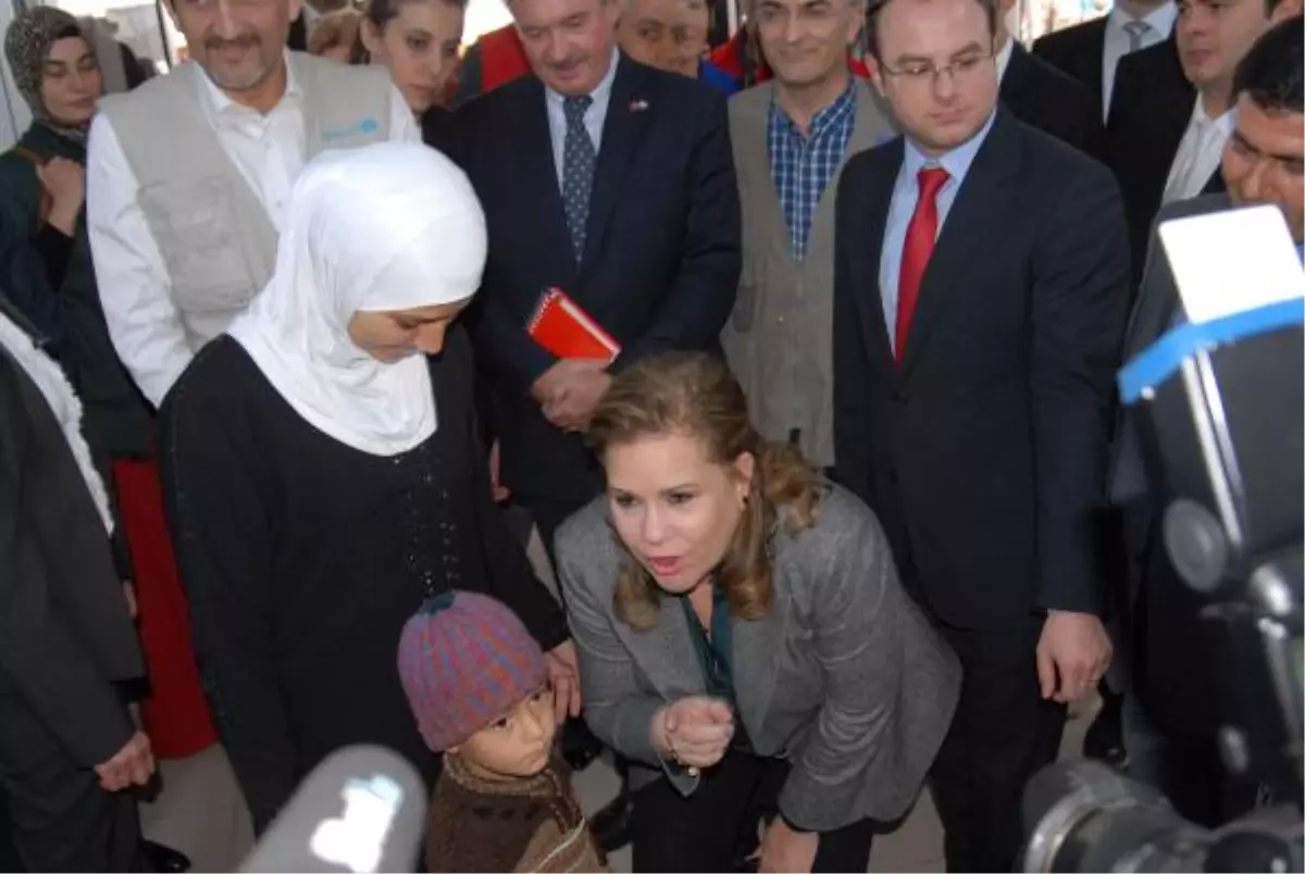 Lüksemburg Büyük Düşesi Teresa, Nizip Konteyner Kentinde