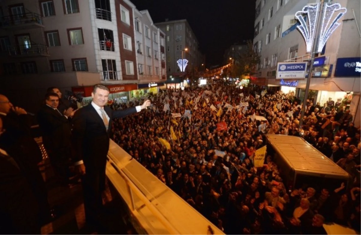 Şişli Belediye Başkanı Mustafa Sarıgül Seçim Startını Verdi