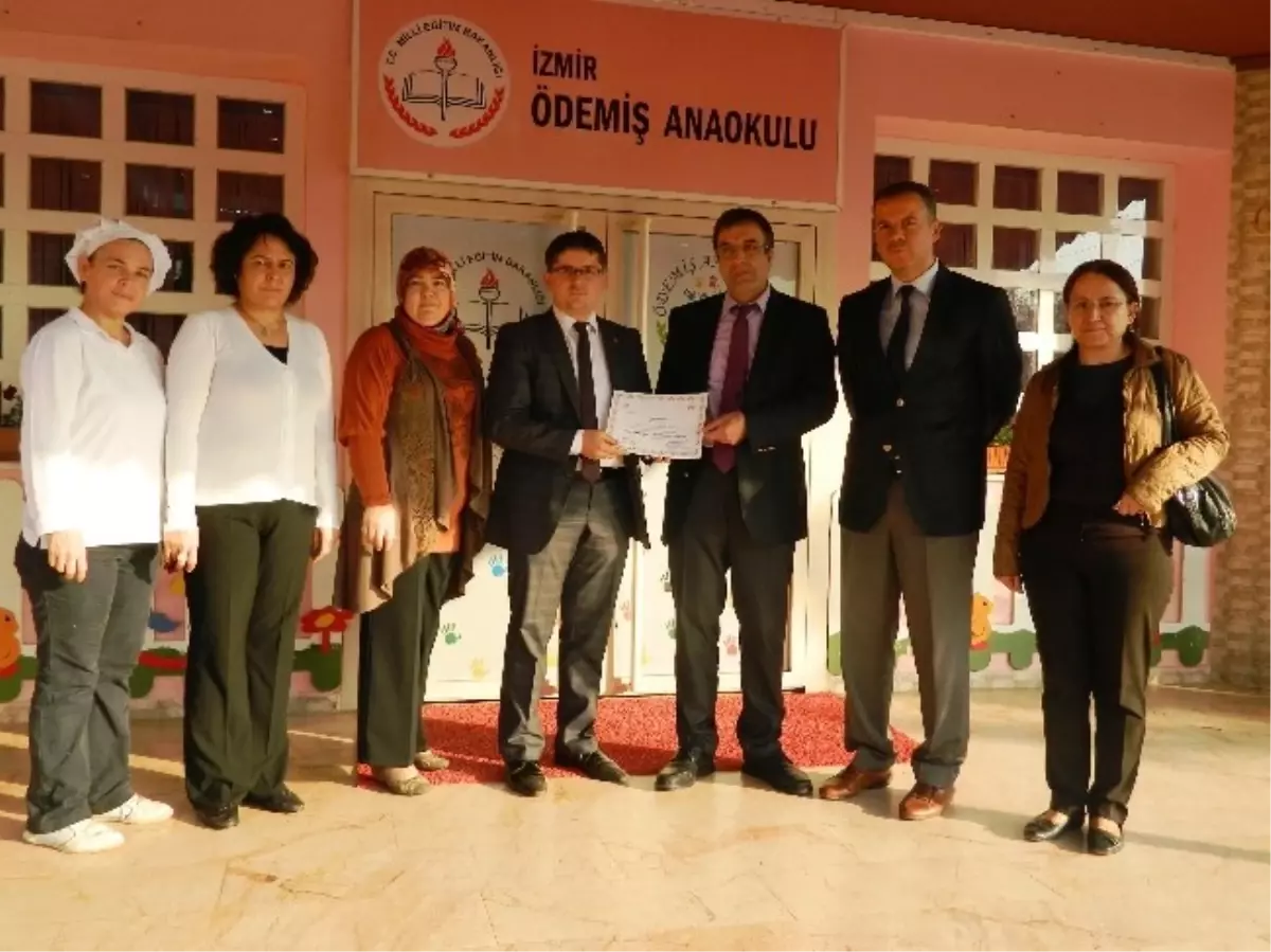 Ödemiş Anaokulu "Beslenme Dostu" Okul Seçildi