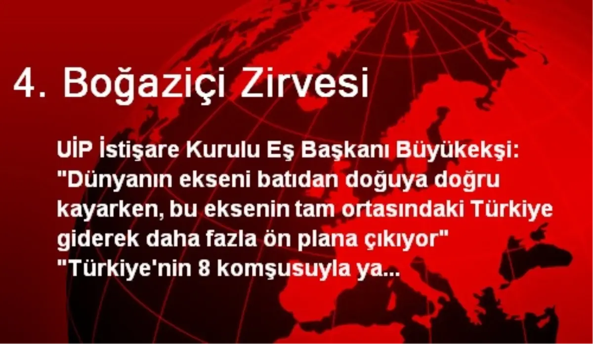 4. Boğaziçi Zirvesi