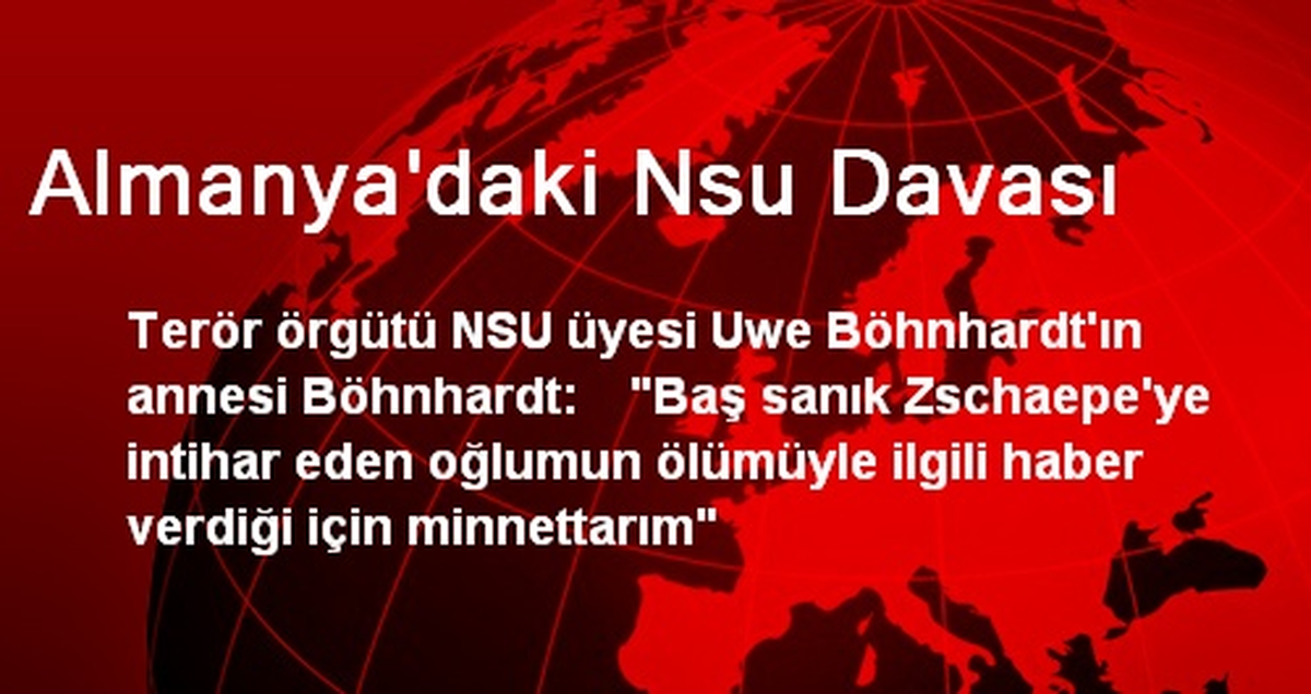 Almanya\'daki Nsu Davası