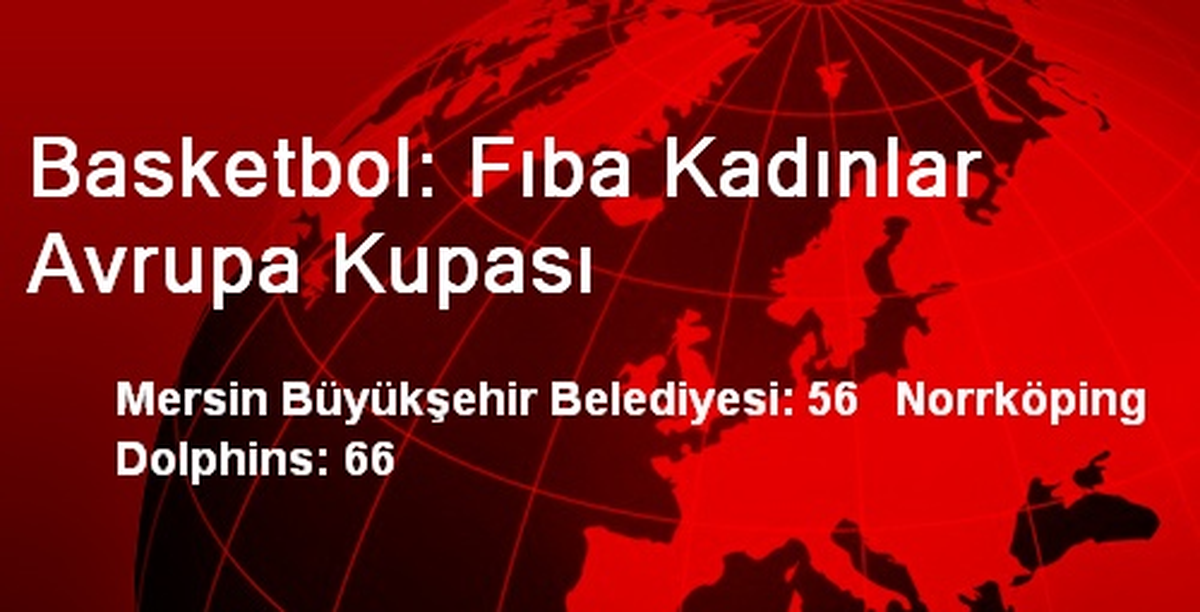 Mersin Büyükşehir Belediyesi: 56 Norrköping Dolphins: 66