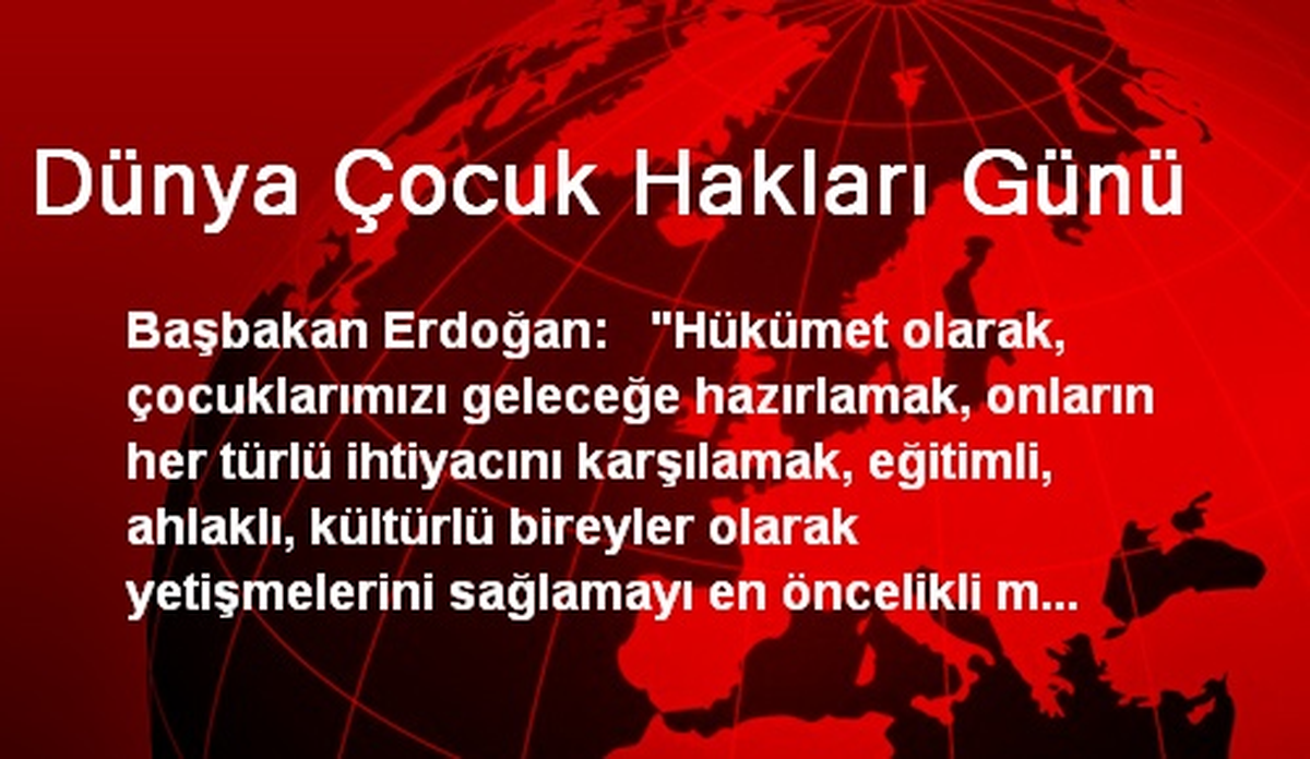 Dünya Çocuk Hakları Günü