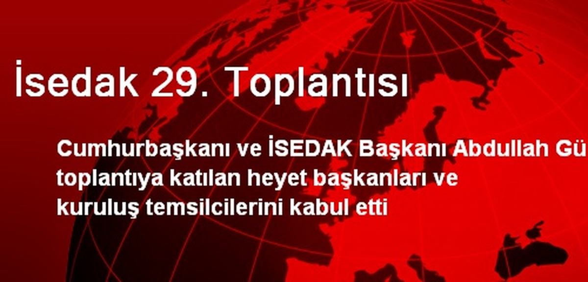 İsedak 29. Toplantısı