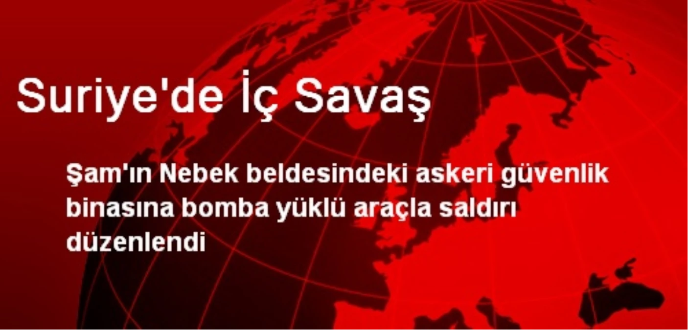 Suriye\'de İç Savaş