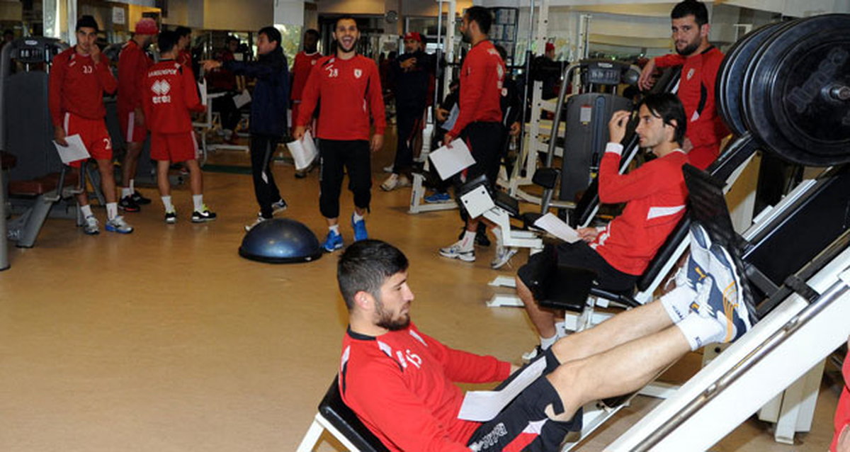 Samsunspor\'da, Adanaspor Maçı Hazırlığı