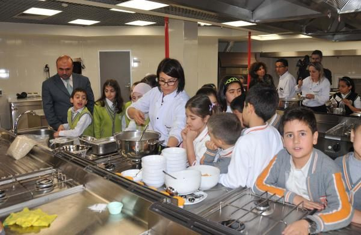 Suriyeli Çocuklar Aşure Yapımı Öğrendi