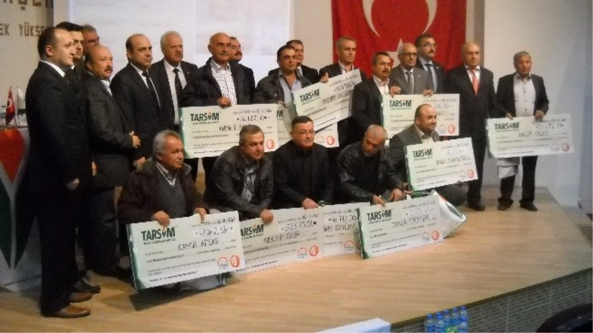 Tarsim Alaşehir\'de Hasar Ödemesi Yaptı
