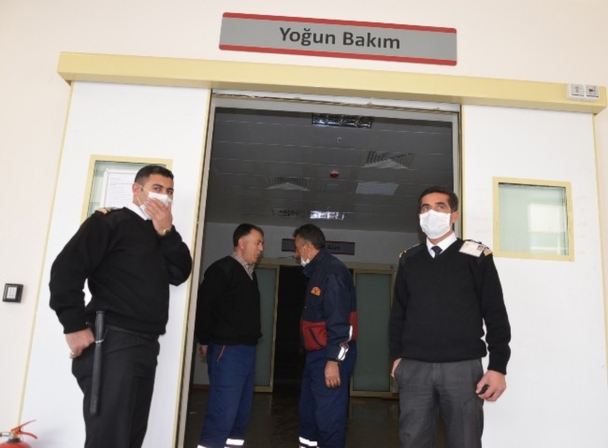 Viranşehir Devlet Hastanesi\'nde Korkutan Yangın