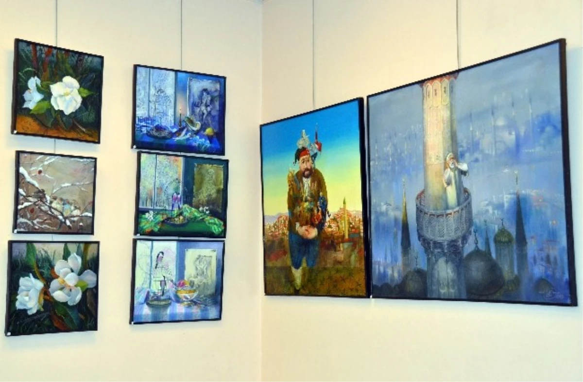 "Ankaralı" Ressamlar Paris Anadolu Kültür Merkezi\'nde Sergi Açtı