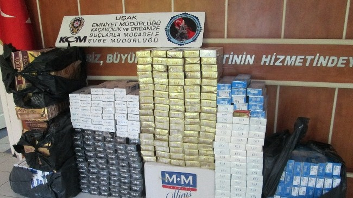 Bakliyat Çuvallarında 60 Bin 500 Paket Kaçak Sigara