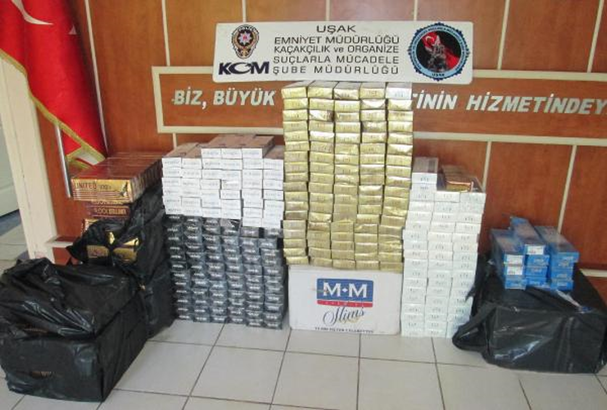 Bakliyat Kamyonunda Kaçak Sigara