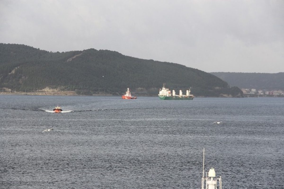 Çanakkale Boğazı\'nda Gemi Arızası