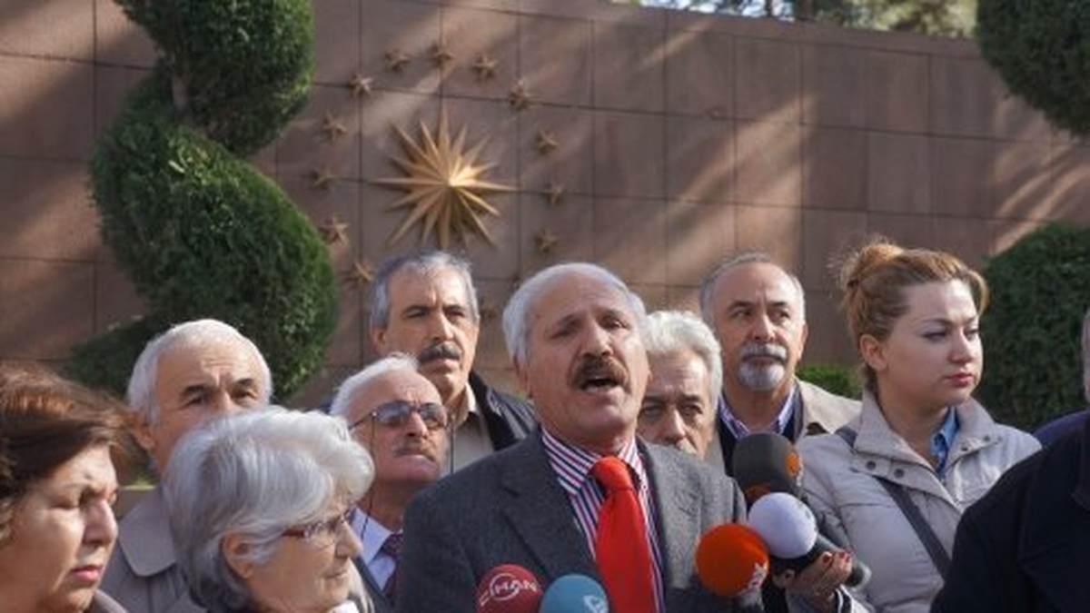 Çankaya Köşkü Önünde \'Tüketici Yasası\' Eylemi