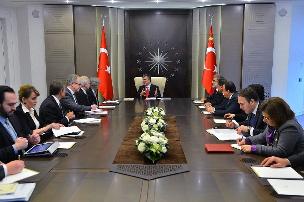 Cumhurbaşkanı Gül, ABD Enerji Bakanı Moniz\'i Kabul Etti