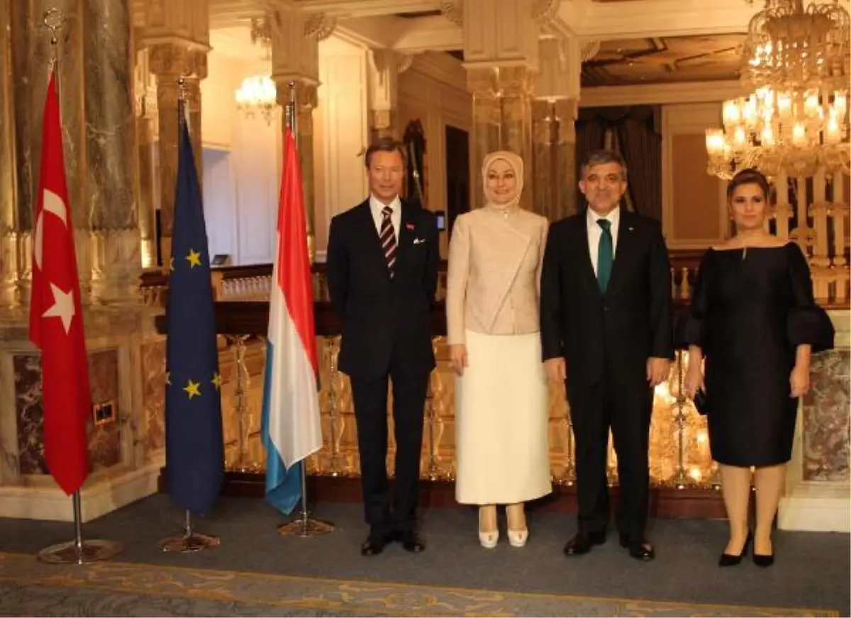 Cumhurbaşkanı Gül Lüksemburg Resepsiyonuna Katıldı