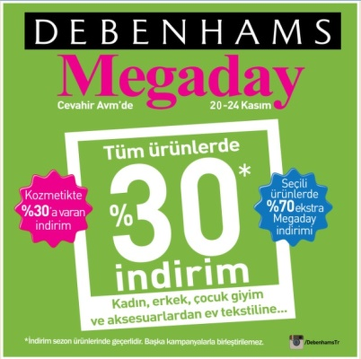 Debenhams Takipçileri İçin Bugün Büyük Gün