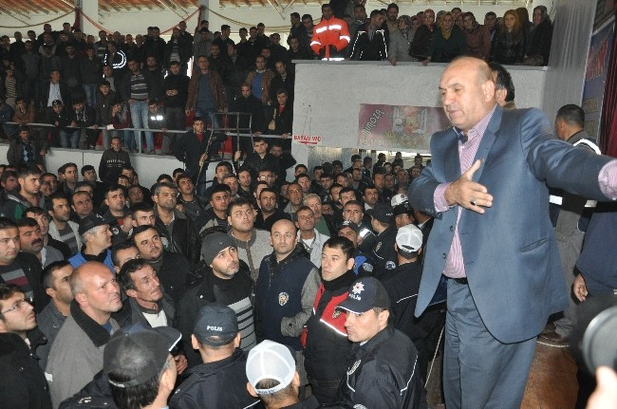 Eli\'deki Kur\'a ile İş\'e Soma MHP de Sert Çıktı