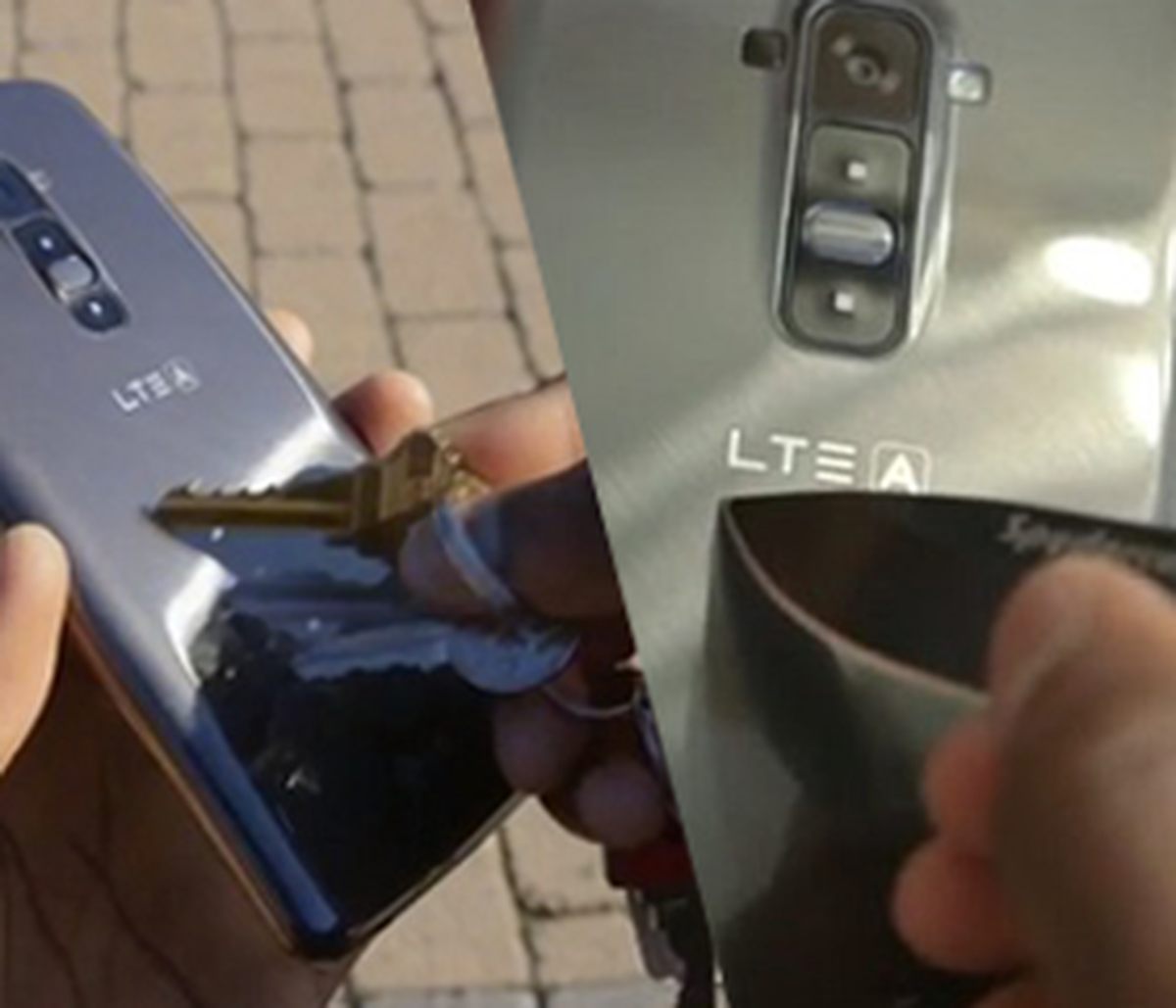 Esneyebilen LG G Flex Kendini Yenileyebiliyor