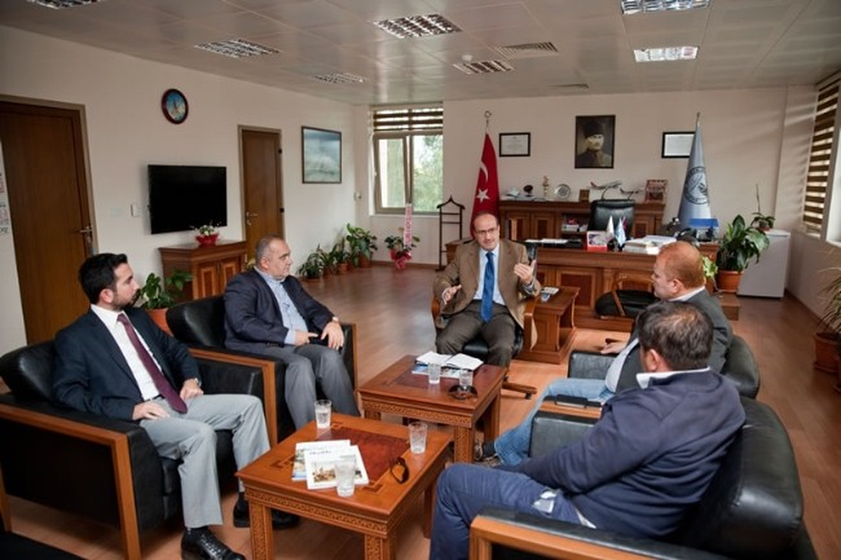 Ftso\'dan Dalaman Havalimanı Başmüdürü Kasap\'a Ziyaret