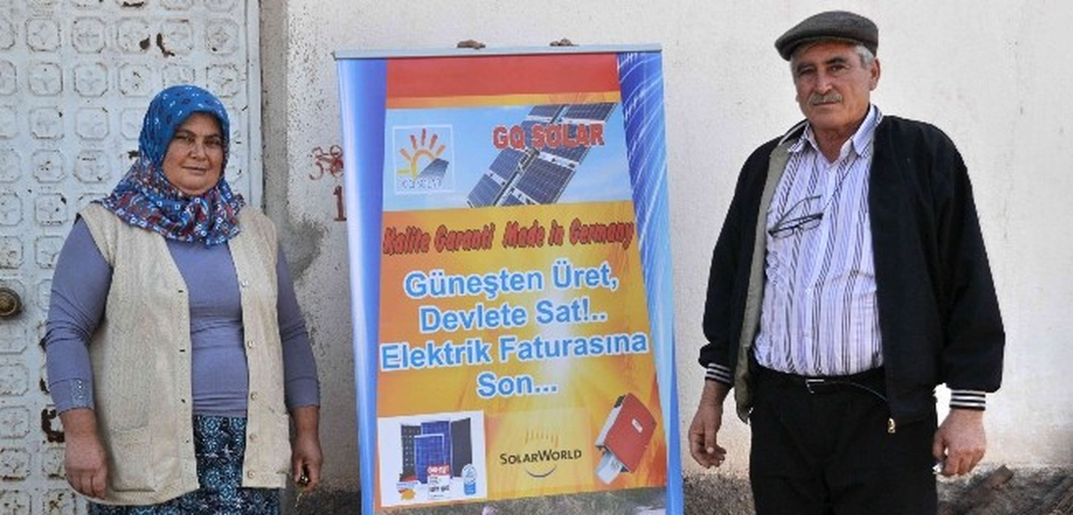 Simav\'da Güneşten Elektrik Üretimi Yaygınlaşıyor