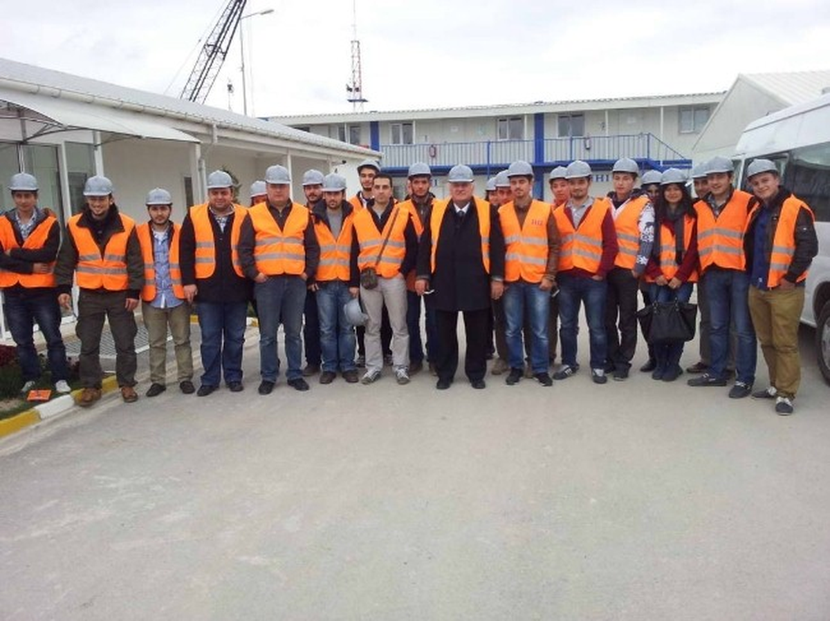 İnşaat Bölümü Öğrencilerinden Teknik Gezi