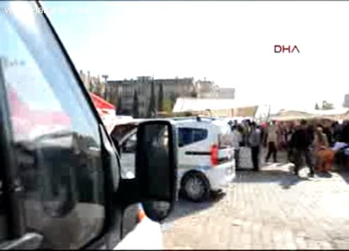 İslahiye\'de Çocuk Felci Aşısı Yapılıyor