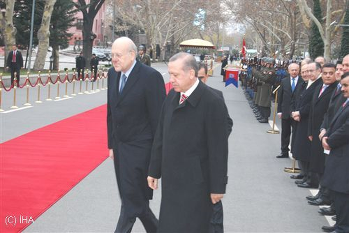 Lübnan Başbakanı Mikati, Ankara\'da