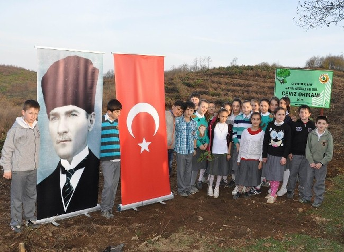 Ordu\'da Cumhurbaşkanı Adına 52 Bin Fidan Dikildi