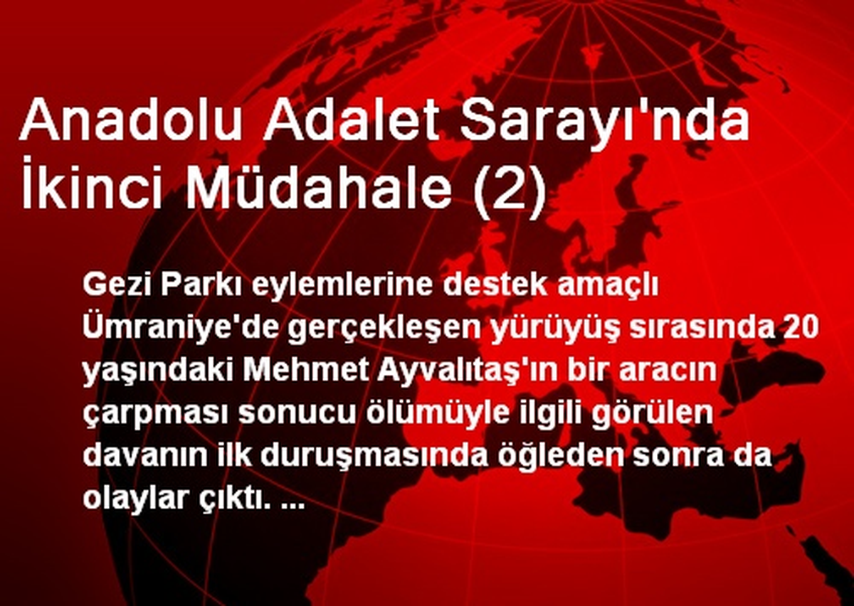 İstanbul Kartal Adliyesinde Öğleden Sonra da Olay Çıktı