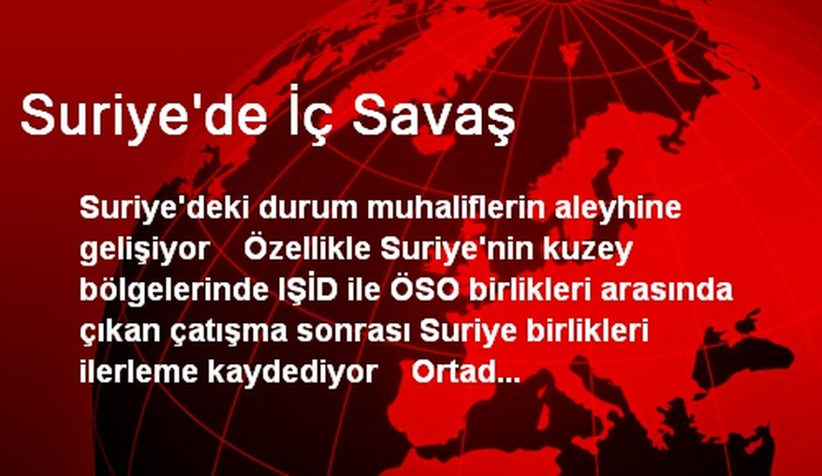 Suriye\'de İç Savaş