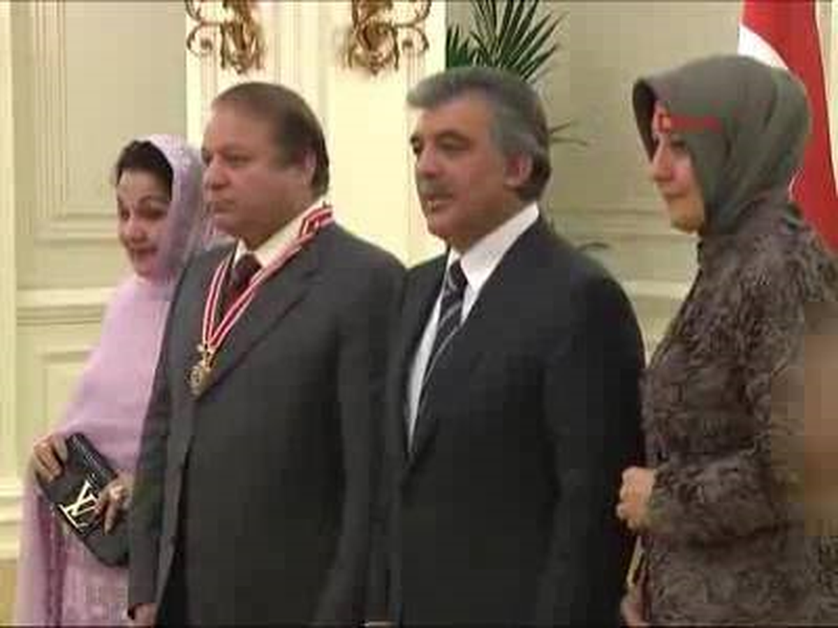 Pakistan Başbakanı Şerif, Afganistan Yüksek Barış Konseyi Başkanı Rabbani\'yi Kabul Etti