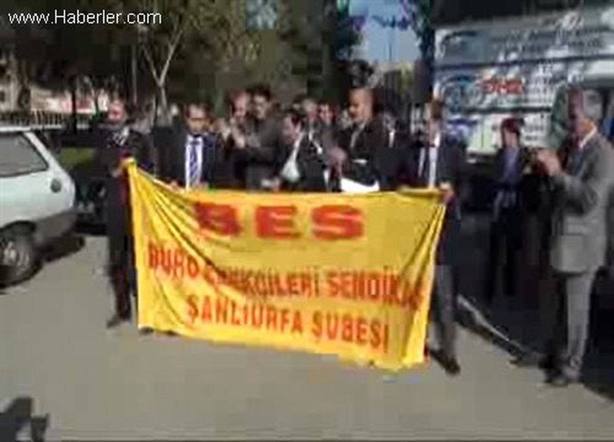 Şanlıurfa\'da Bes Üyelerinden Bütçe Eylemi