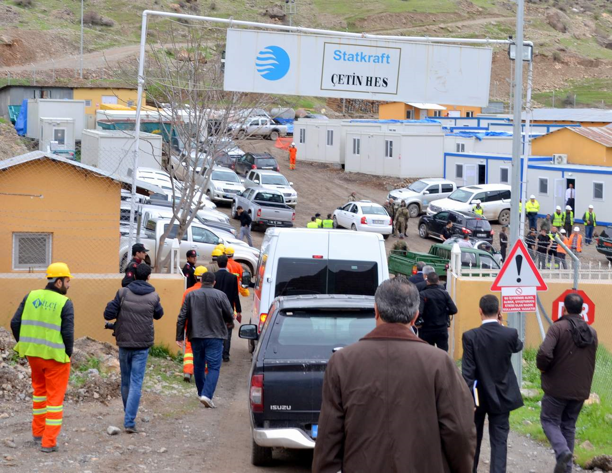Siirt\'te Baraj İnşaatı, Geçici Olarak Durduruldu