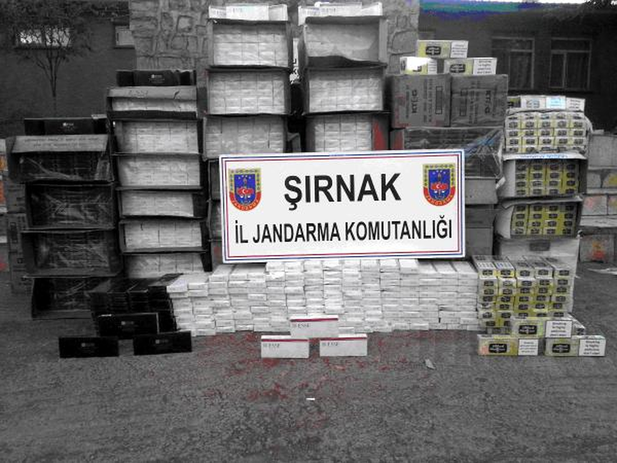 Şırnak\'ta 300 Bin Liralık Kaçakçılık Operasyonu