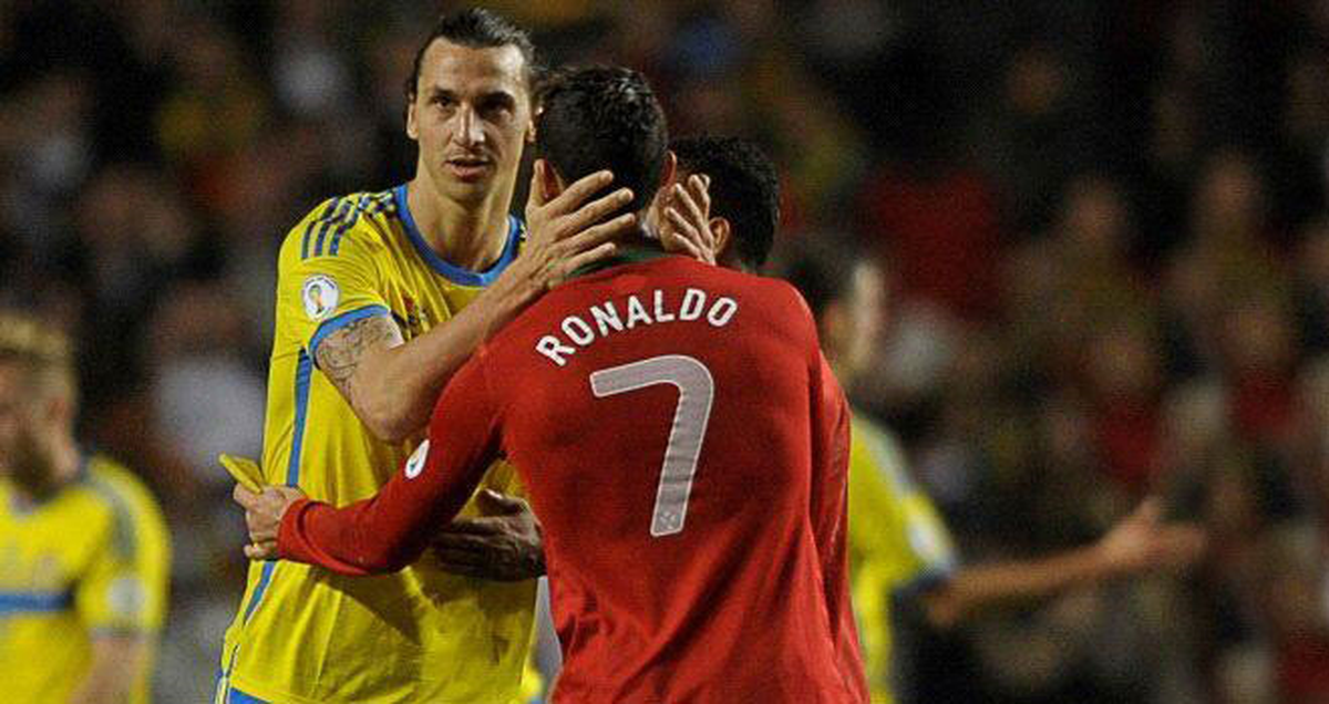 Zlatan, Ronaldo\'yu Alkışlamamış