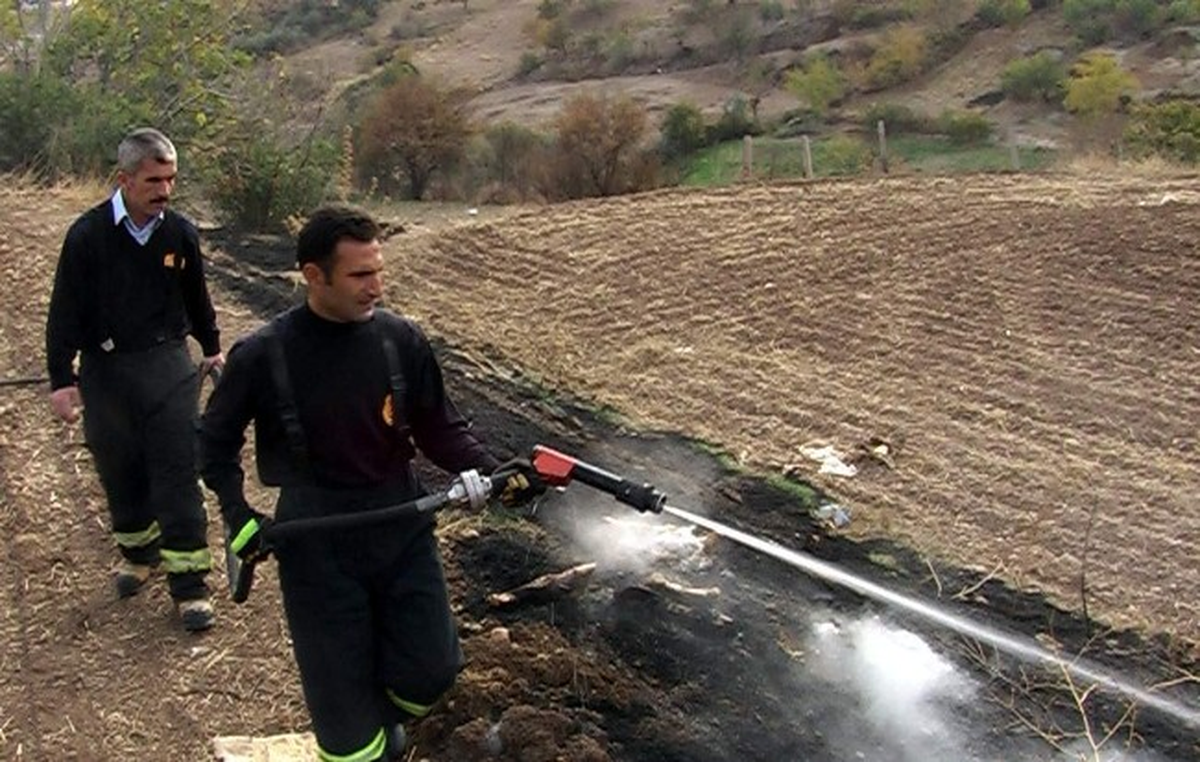 Adıyaman\'da, Bahçe Yangını Korkuttu