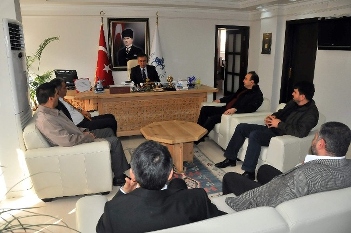 Ak İş\'ten Başkan Oğul\'a Ziyaret