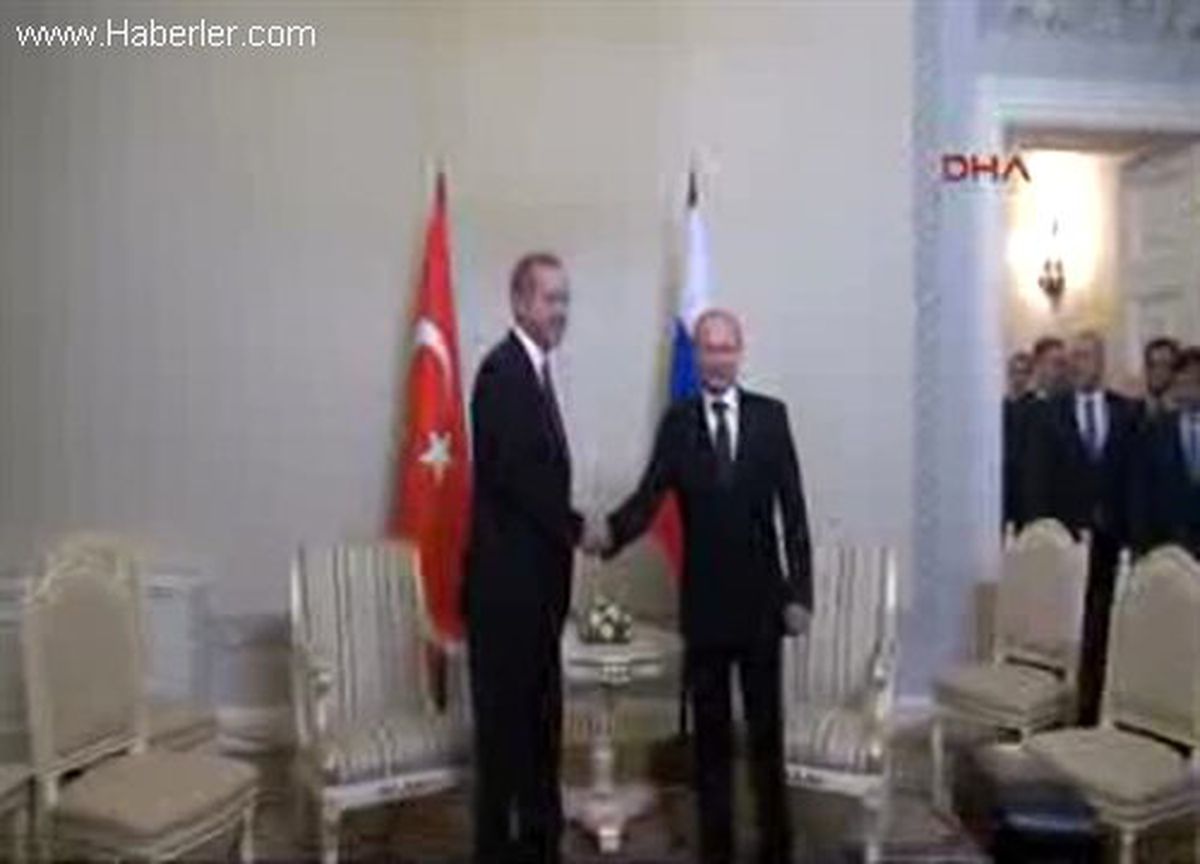 Başbakan Erdoğan Putin ile Görüştü