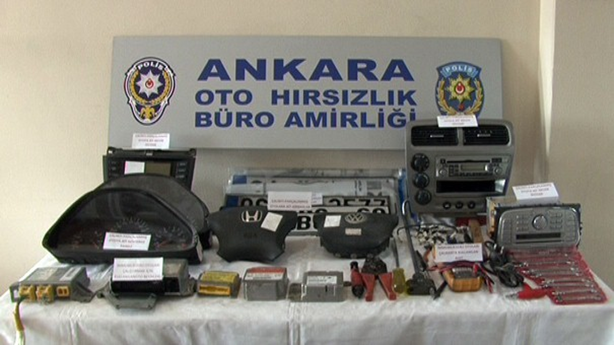 Ankara\'da Oto Hırsızlarına Büyük Darbe: 23 Gözaltı
