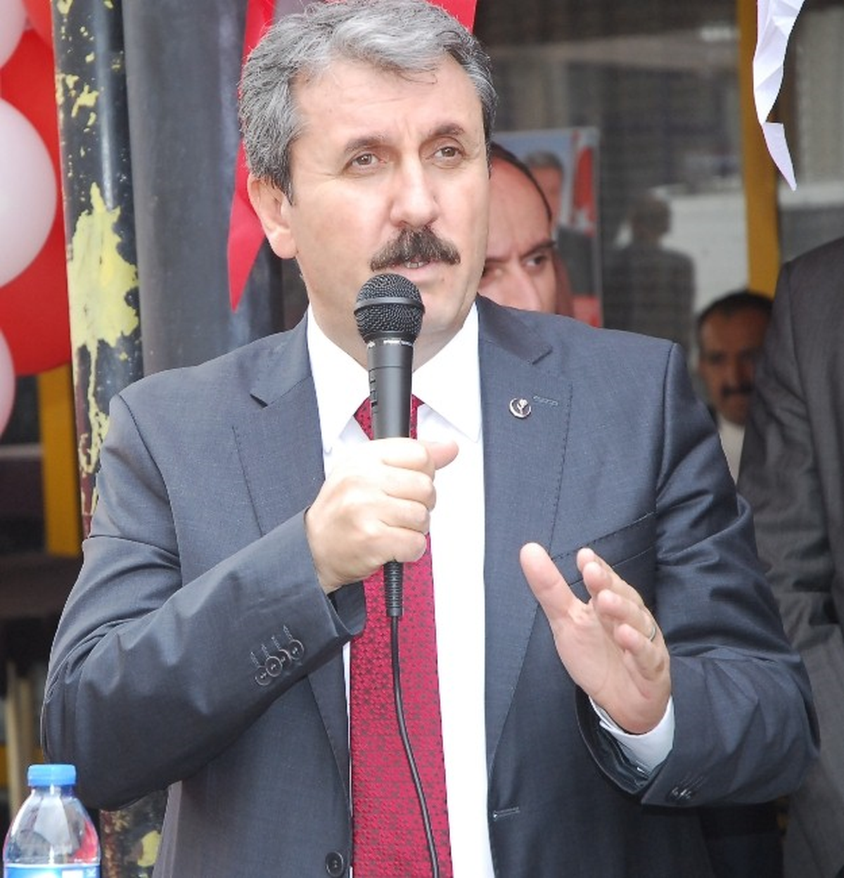 BBP Genel Başkanı Mustafa Destici Düzce\'de