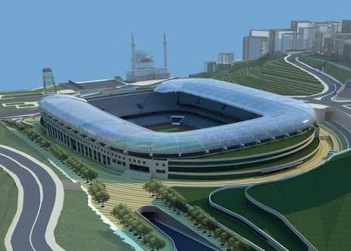Beşiktaş\'ta Yeni Stadın Yapımı